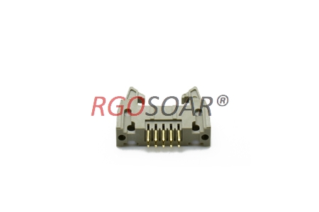 Grey DC2 10P 2.54mm spacing