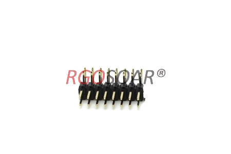 1.27mm double row spacing of 90 DEG single plastic pin