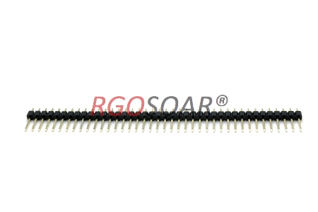 Single row spacing of 180 DEG 1.27mm pin